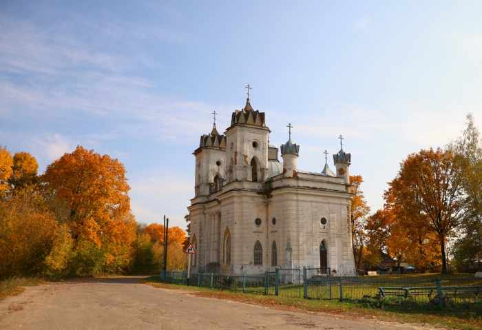 Преображенская церковь в Великой Топали Клинцовского района