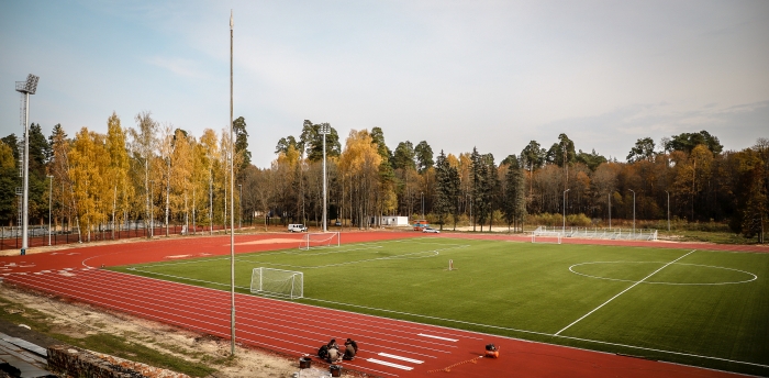 В Клинцах преображается стадион «Труд»