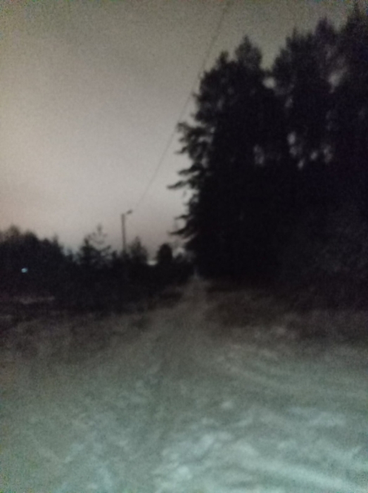 В Клинцах снова не работает освещаемая трасса для занятий спортом в вечернее время