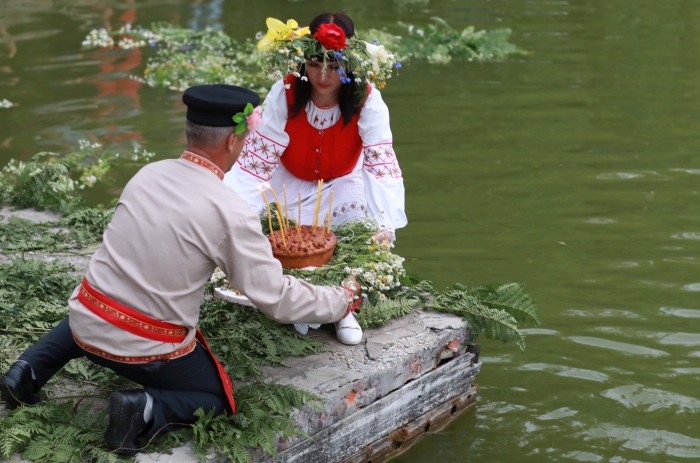 На базе отдыха «Тулуковщина» в Клинцовском районе с размахом отметили праздник Ивана Купалы