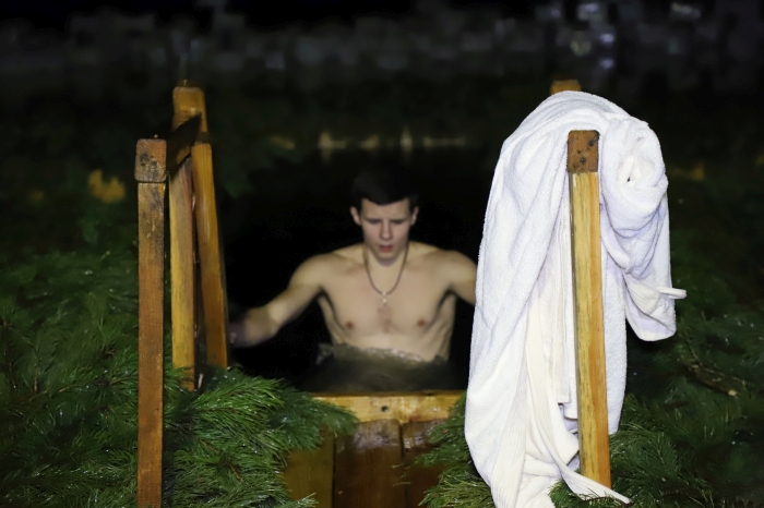 Крещение Господне на базе отдыха «Тулуковщина» в Клинцовском районе
