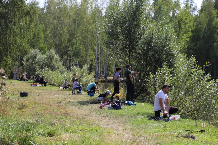 В Клинцовском районе на базе отдыха «Тулуковщина» прошел турнир по рыбной ловле