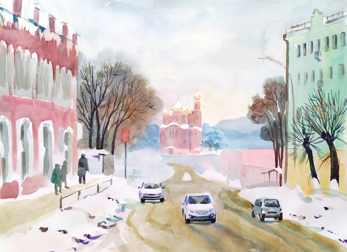Интернет-выставка работ художницы Виктории Коваленко «Любимый город!»