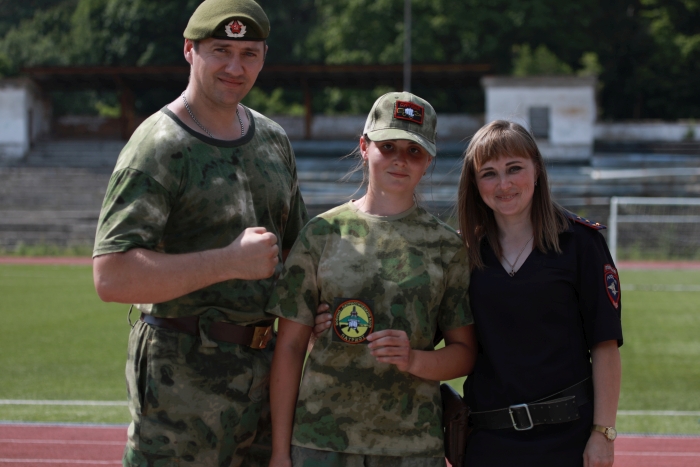 В Клинцах прошли квалификационные испытания на право ношения шеврона ВПК «Патриот»