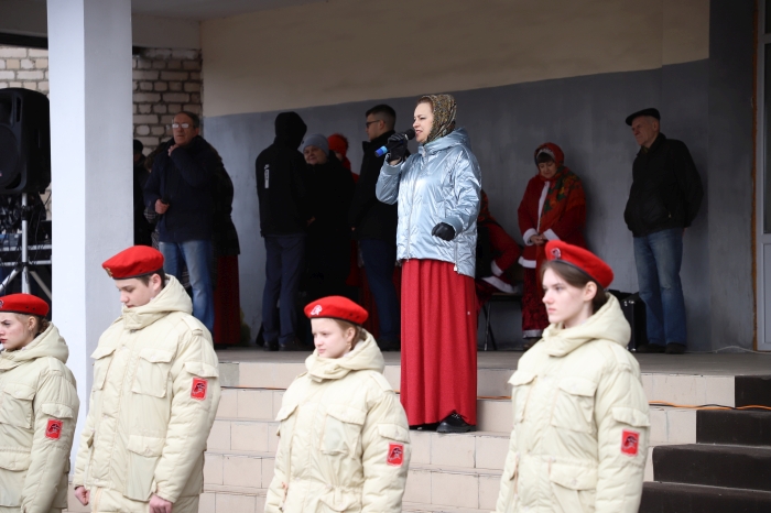 Концерт для военнослужащих провели в Клинцах