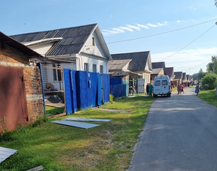 14 июня в Клинцах жители слышали два громких хлопка