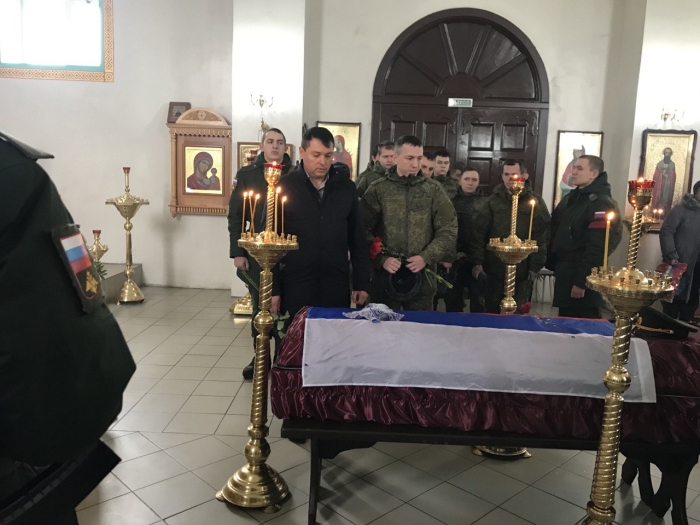 В Брянской области прощаются с Юрием Зайцевым, погибшим на СВО