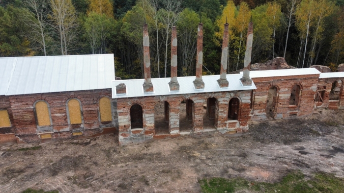 В усадьбе Завадовского в селе Ляличи завершены работы по консервации объектов культурного наследия